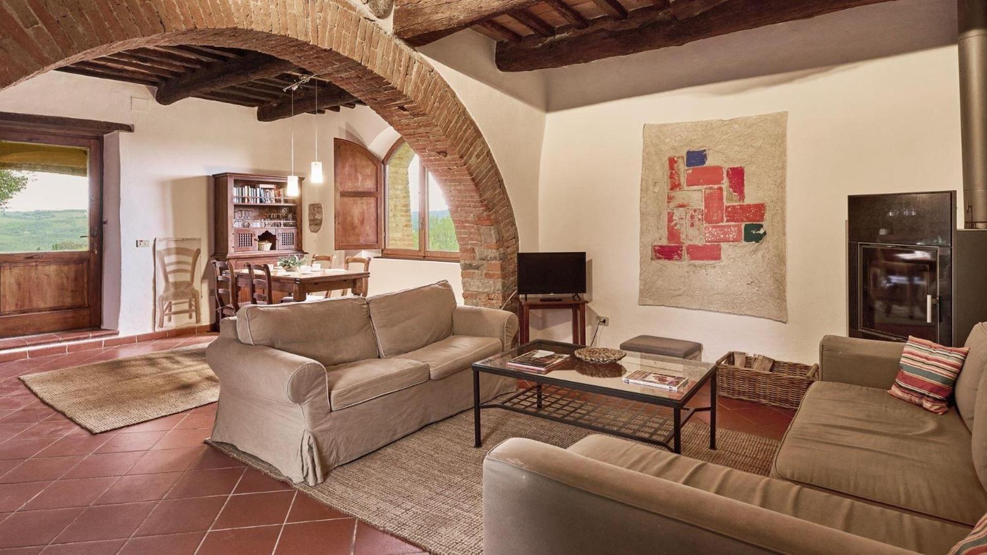 Villa Poggiarello Castelnuovo Berardenga Kültér fotó