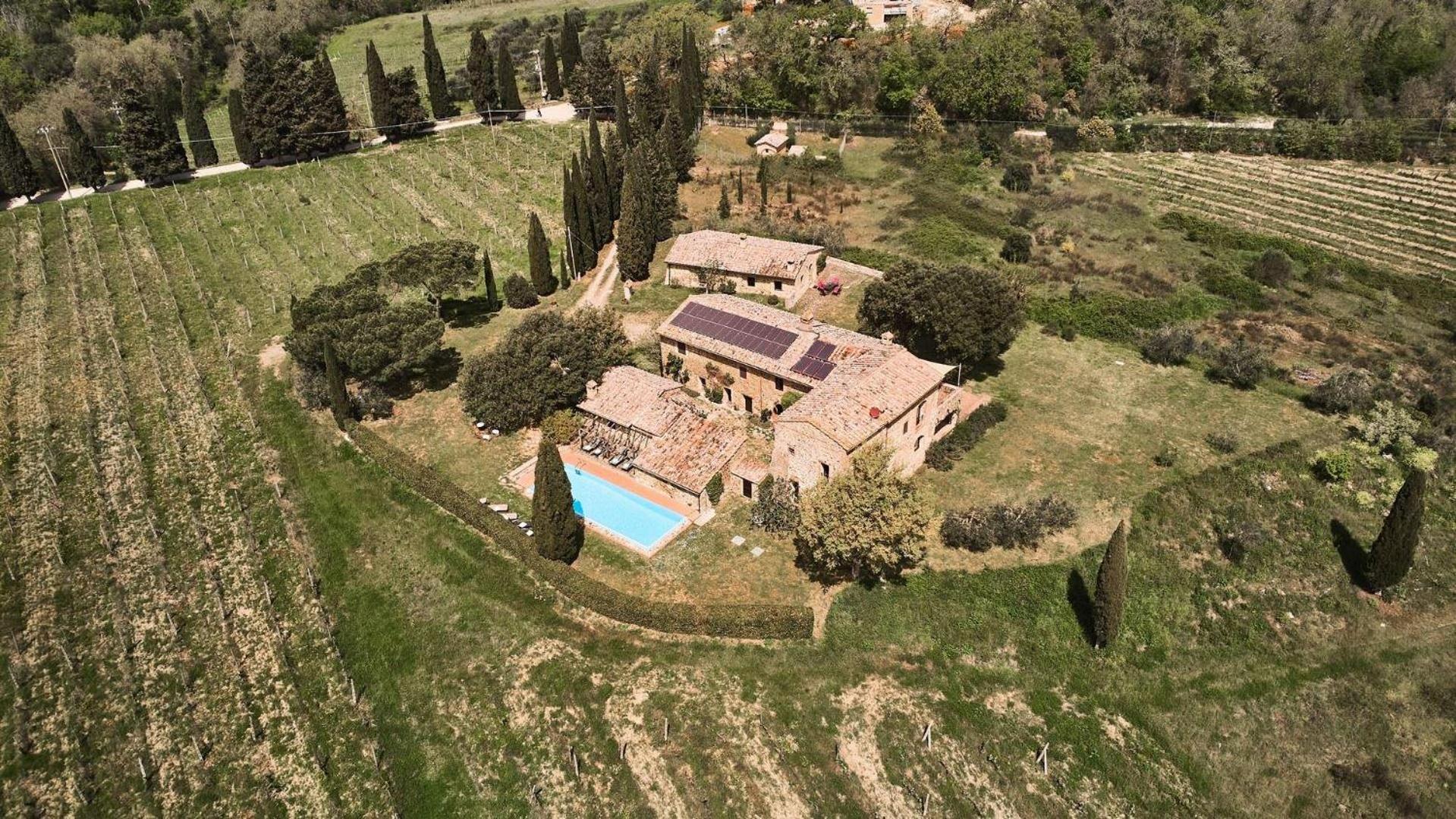 Villa Poggiarello Castelnuovo Berardenga Kültér fotó