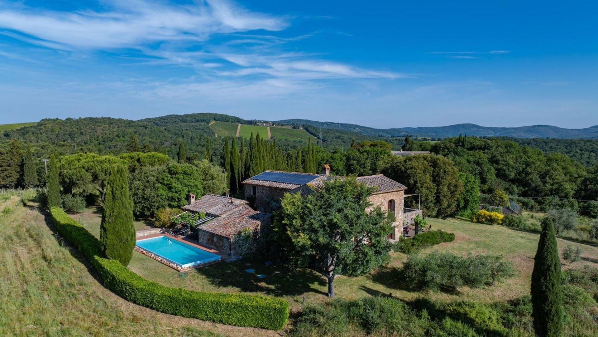 Villa Poggiarello Castelnuovo Berardenga Kültér fotó