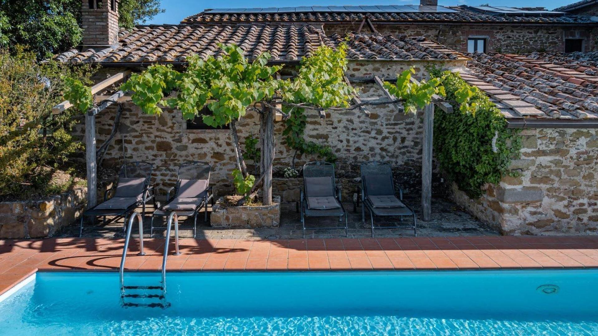 Villa Poggiarello Castelnuovo Berardenga Kültér fotó