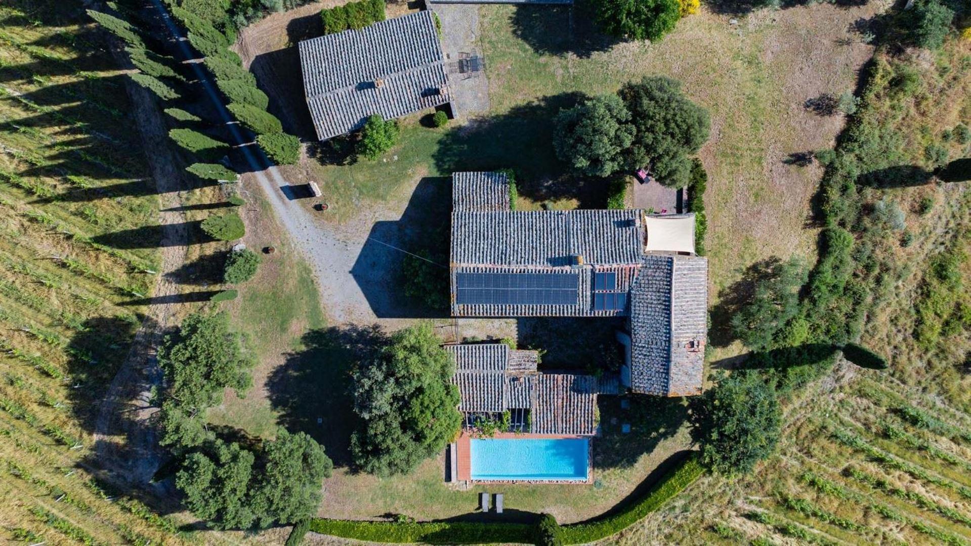 Villa Poggiarello Castelnuovo Berardenga Kültér fotó